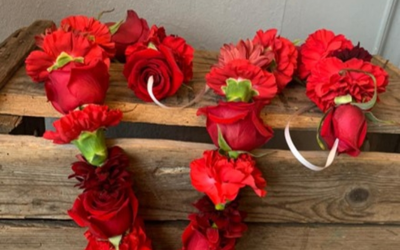 Red Rose Garlands