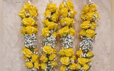 Yellow Rose Garlands